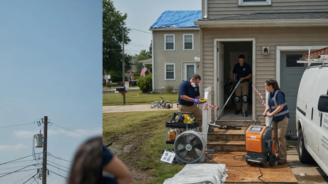 Water Damage Repair in Harrison, ME near me
